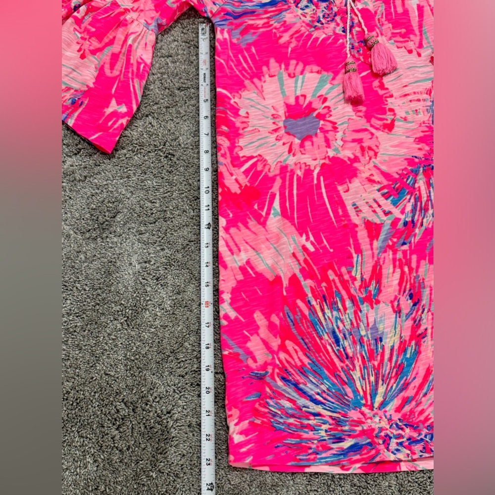 Lilly Pulitzer Tropical Shift Dress-Pink-XS - Picture 6 of 9